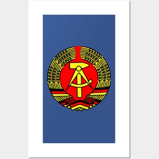 (National Emblem) East Germany Posters and Art